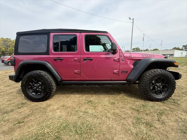 2024 Jeep Wrangler 4-Door Willys 4x4 2024 Jeep Wrangler 4-Door Willys 4x4