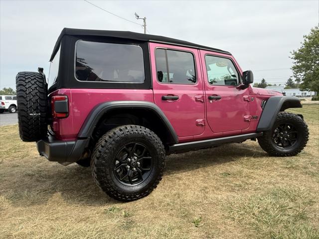 2024 Jeep Wrangler 4-Door Willys 4x4 2024 Jeep Wrangler 4-Door Willys 4x4