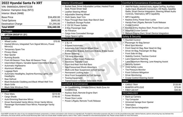 2022 Hyundai Santa Fe XRT