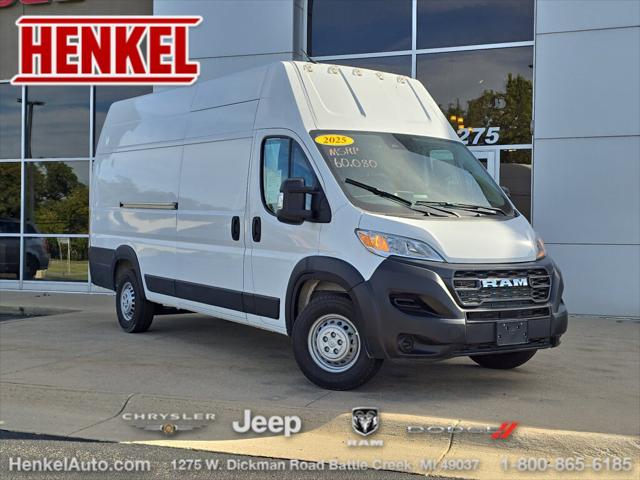 2025 RAM ProMaster 3500 Cargo Van Tradesman Super High Roof 159 WB EXT w/Pass Seat 2025 RAM ProMaster 3500 Cargo Van Tradesman Super High Roof 159 WB EXT w/Pass Seat