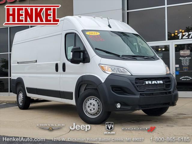 2025 RAM ProMaster 2500 Cargo Van Tradesman High Roof 159 WB w/Pass Seat 2025 RAM ProMaster 2500 Cargo Van Tradesman High Roof 159 WB w/Pass Seat