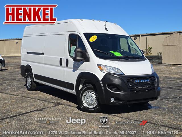 2025 RAM ProMaster 2500 Cargo Van Tradesman High Roof 159 WB w/Pass Seat 2025 RAM ProMaster 2500 Cargo Van Tradesman High Roof 159 WB w/Pass Seat