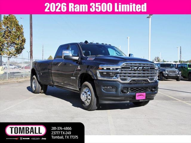 2026 RAM Ram 3500 RAM 3500 LIMITED LONGHORN CREW CAB 4X4 8 BOX