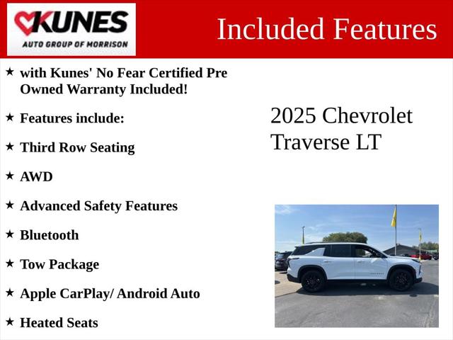2025 Chevrolet Traverse AWD LT