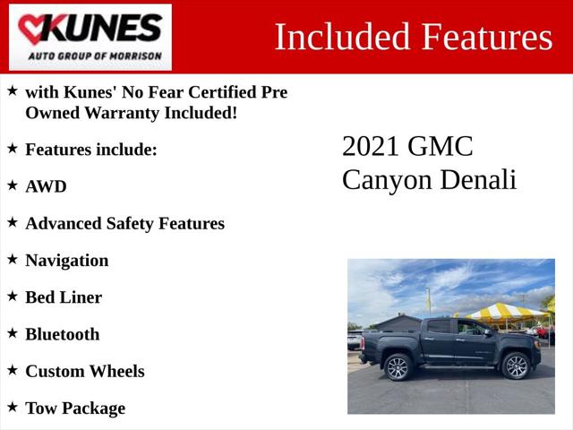 2021 GMC Canyon Denali 2021 GMC Canyon Denali