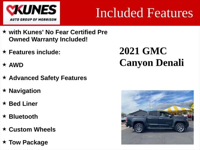 2021 GMC Canyon Denali 2021 GMC Canyon Denali
