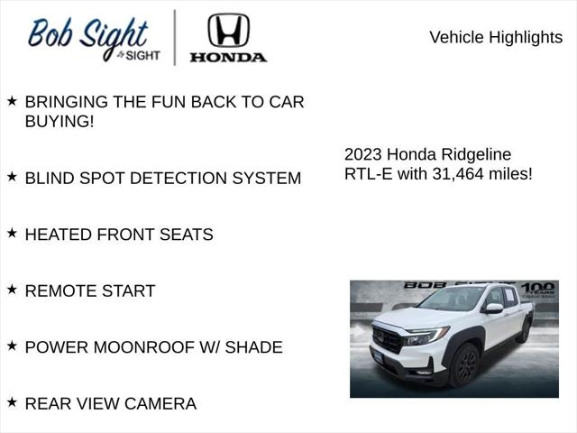 2023 Honda Ridgeline RTL-E 2023 Honda Ridgeline RTL-E
