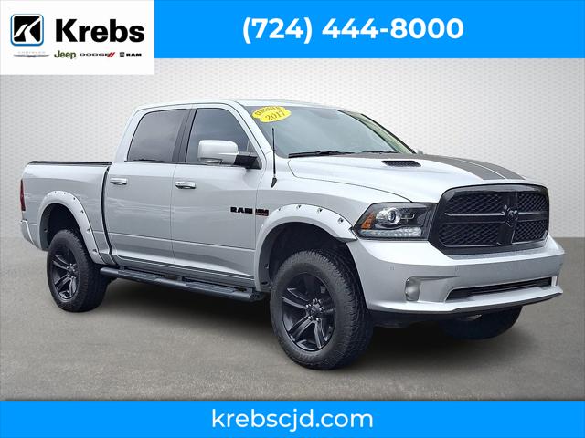 2017 RAM 1500 Night Crew Cab 4x4 57 Box