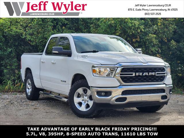 2022 RAM 1500 Big Horn Quad Cab 4x4 64 Box 2022 RAM 1500 Big Horn Quad Cab 4x4 64 Box