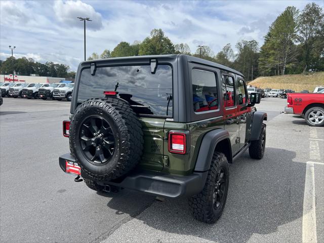 2021 Jeep Wrangler Unlimited Willys 4x4 2021 Jeep Wrangler Unlimited Willys 4x4