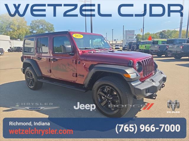 2022 Jeep Wrangler Unlimited Sport Altitude 4x4 2022 Jeep Wrangler Unlimited Sport Altitude 4x4