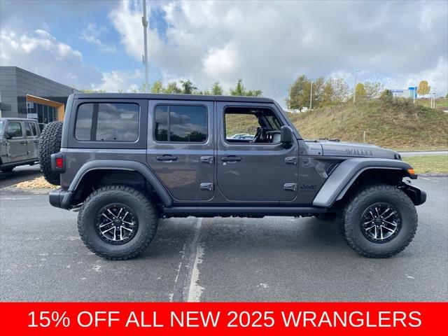 2025 Jeep Wrangler WRANGLER 4-DOOR WILLYS 2025 Jeep Wrangler WRANGLER 4-DOOR WILLYS