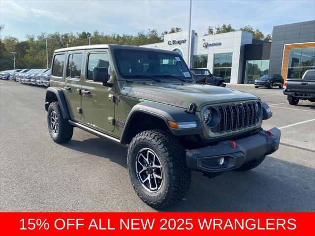 2025 Jeep Wrangler WRANGLER 4-DOOR RUBICON 2025 Jeep Wrangler WRANGLER 4-DOOR RUBICON