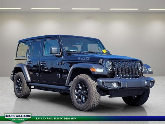 2021 Jeep Wrangler Unlimited Willys 4x4 2021 Jeep Wrangler Unlimited Willys 4x4