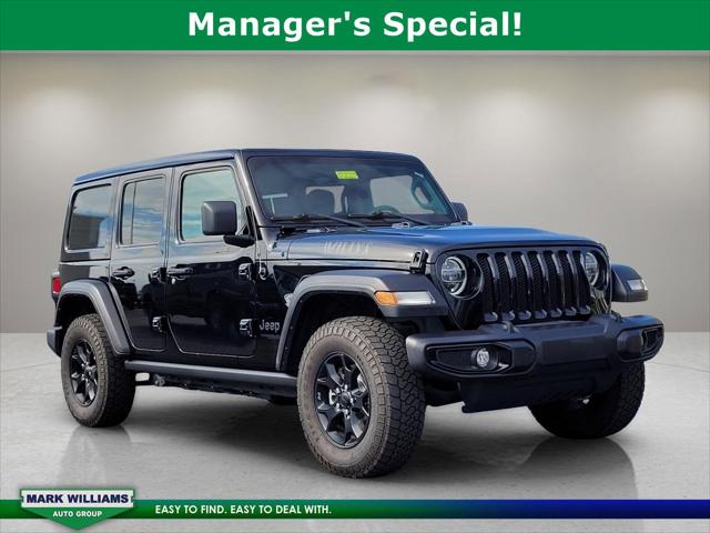 2021 Jeep Wrangler Unlimited Willys 4x4 2021 Jeep Wrangler Unlimited Willys 4x4