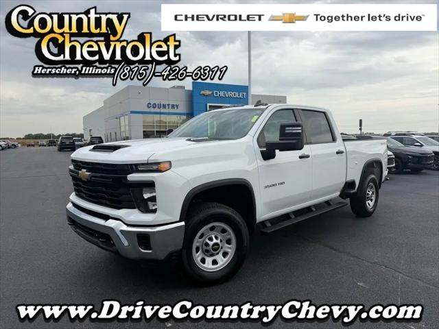 2024 Chevrolet Silverado 3500HD 2WD Crew Cab Standard Bed Work Truck for sale in Herscher, IL