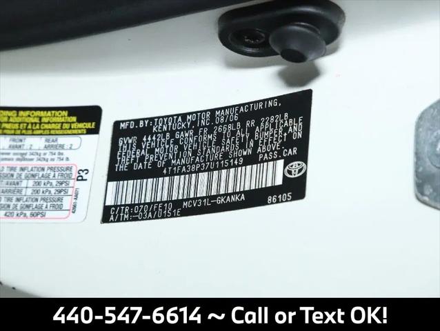 2007 Toyota Camry SE