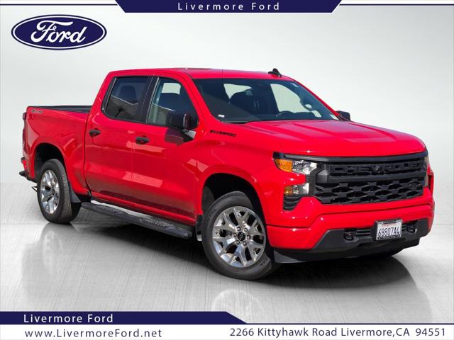 2023 Chevrolet Silverado 1500 4WD Crew Cab Short Bed Custom 2023 Chevrolet Silverado 1500 4WD Crew Cab Short Bed Custom