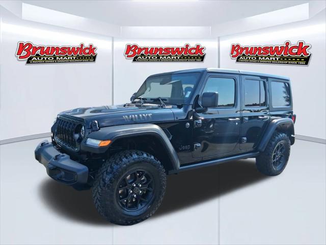 2025 Jeep Wrangler 4-Door Willys 4x4 2025 Jeep Wrangler 4-Door Willys 4x4