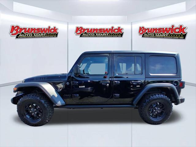 2025 Jeep Wrangler 4-Door Willys 4x4 2025 Jeep Wrangler 4-Door Willys 4x4