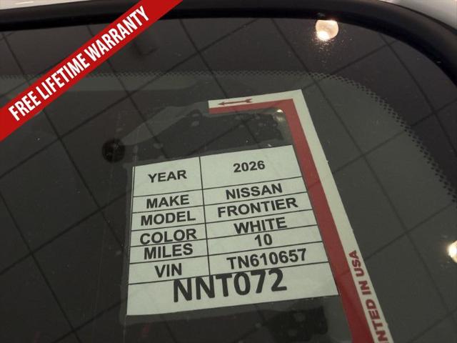 2026 Nissan Frontier Crew Cab S 4x4