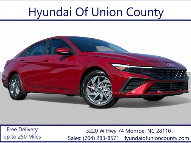 2024 Hyundai Elantra Hybrid Blue