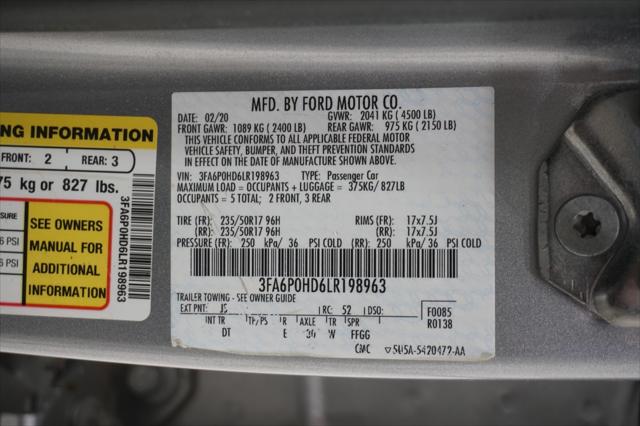 2020 Ford Fusion SE