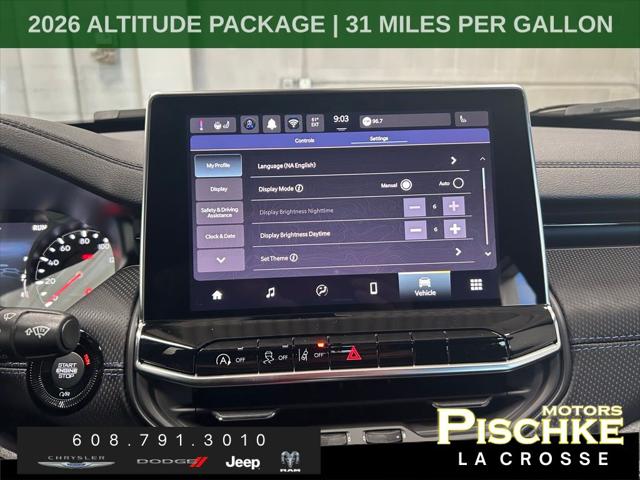 2026 Jeep Compass Latitude Altitude