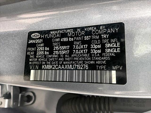 2021 Hyundai Kona SEL