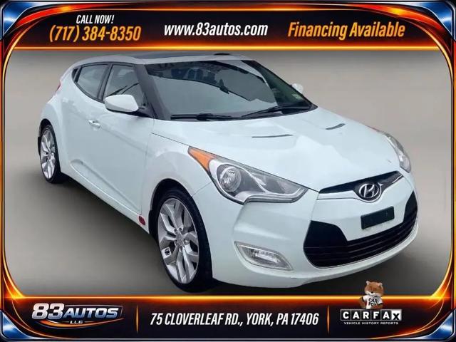 2012 Hyundai Veloster Base w/Red/Black for sale in York, PA