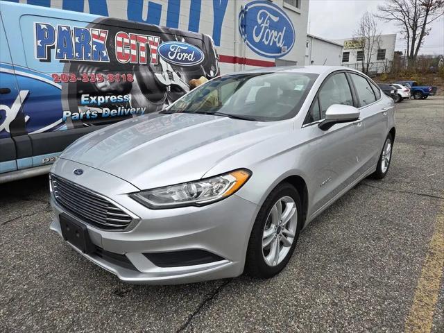 2018 Ford Fusion Hybrid S for sale in Bridgeport, CT