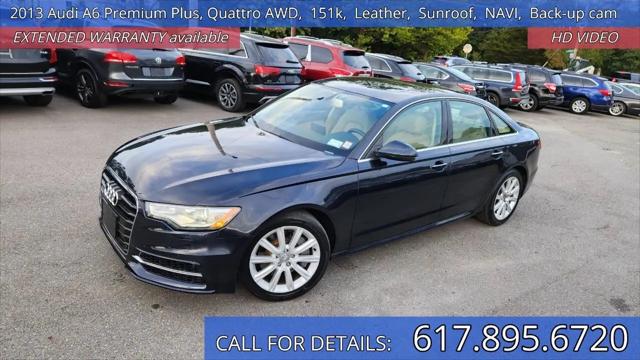 2013 Audi A6 3.0T Premium for sale in Stow, MA