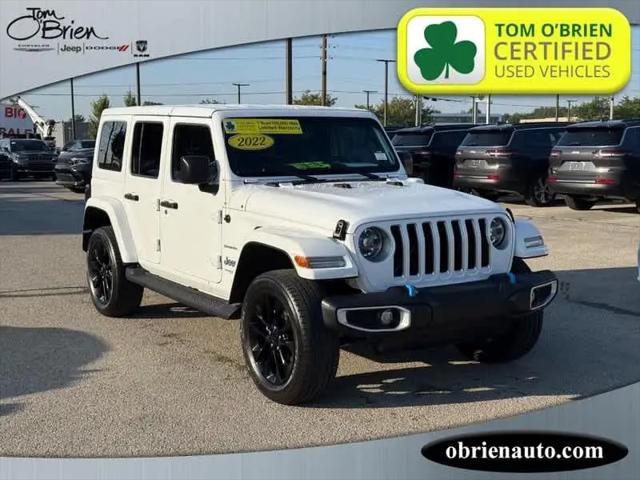 2022 Jeep Wrangler 4xe Unlimited Sahara 4x4 for sale in Indianapolis, IN