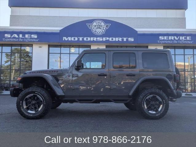 2019 Jeep Wrangler Unlimited Rubicon 4x4 for sale in Lowell, MA