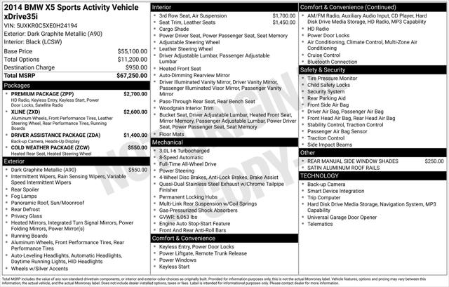 2014 BMW X5 xDrive35i 2014 BMW X5 xDrive35i