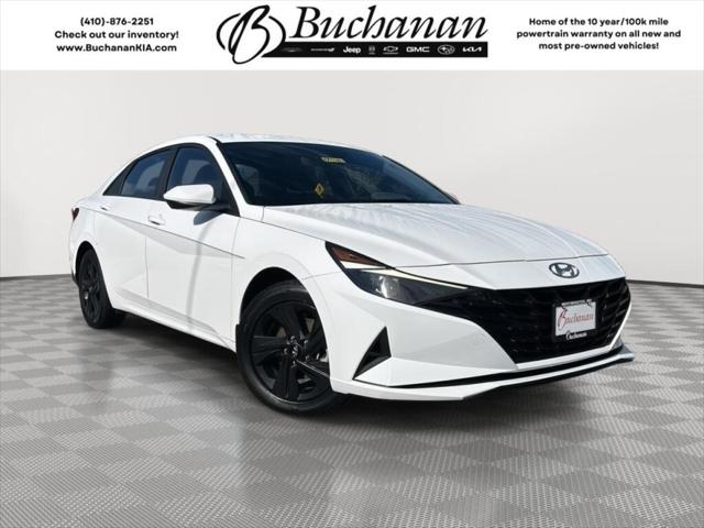 2023 Hyundai Elantra Hybrid Blue