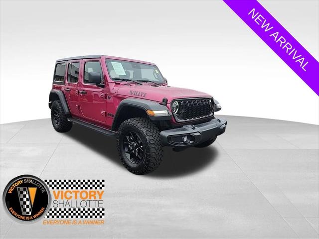 2024 Jeep Wrangler 4-Door Willys 4x4