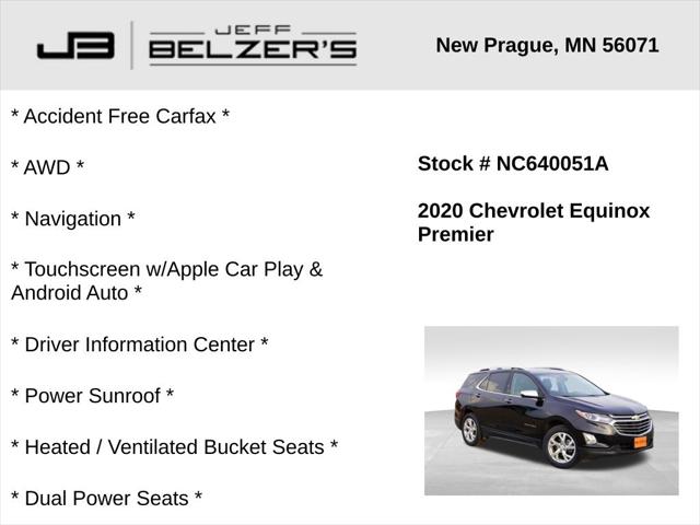 2020 Chevrolet Equinox AWD Premier 1.5L Turbo 2020 Chevrolet Equinox AWD Premier 1.5L Turbo