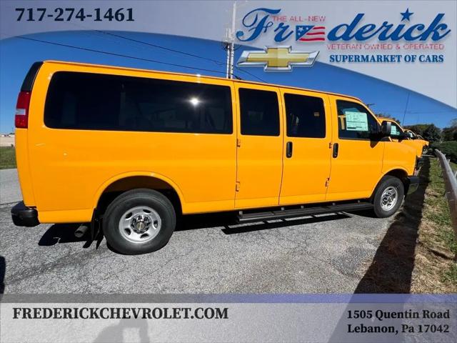 2025 Chevrolet Express Passenger RWD 3500 Extended Wheelbase LT