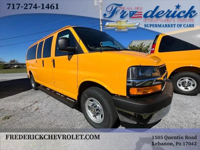 2025 Chevrolet Express Passenger RWD 3500 Extended Wheelbase LT