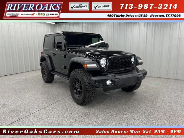 2024 Jeep Wrangler 2-Door Willys 4x4 2024 Jeep Wrangler 2-Door Willys 4x4