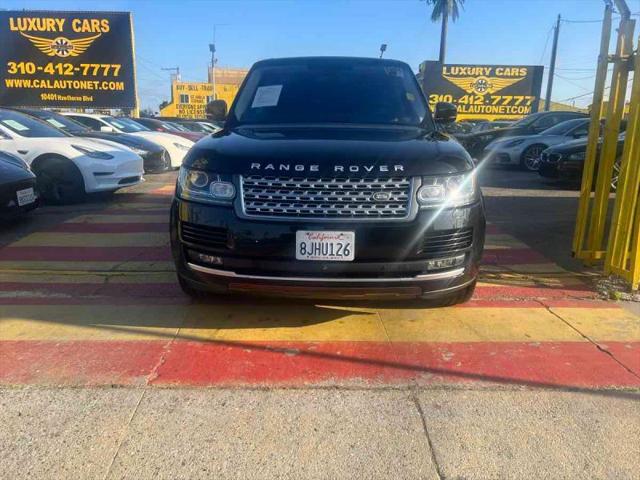 2016 Land Rover Range Rover 3.0L V6 Supercharged HSE