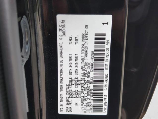 2025 Toyota Tacoma SR5