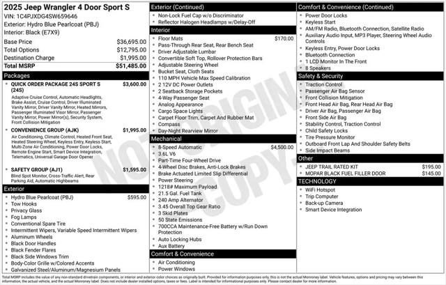 2025 Jeep Wrangler 4-Door Summit 4x4