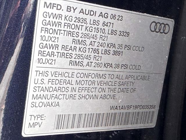 2023 Audi Q8 Premium 55 TFSI quattro Tiptronic [30]