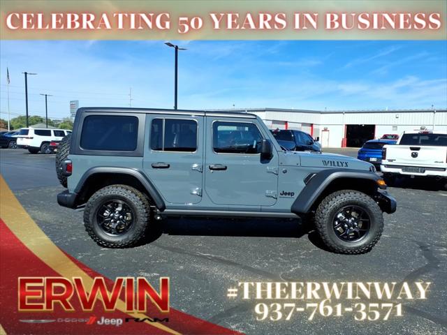 2025 Jeep Wrangler WRANGLER 4-DOOR WILLYS 2025 Jeep Wrangler WRANGLER 4-DOOR WILLYS