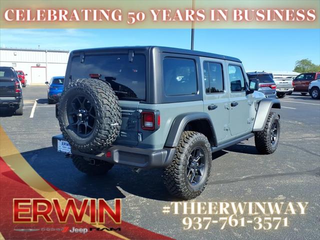 2025 Jeep Wrangler WRANGLER 4-DOOR WILLYS 2025 Jeep Wrangler WRANGLER 4-DOOR WILLYS
