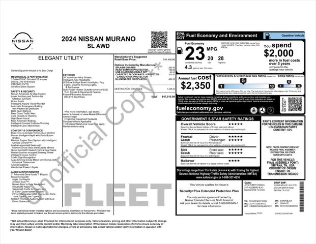 2024 Nissan Murano SL Intelligent AWD