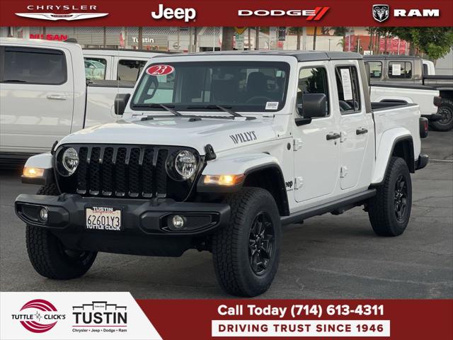 2023 Jeep Gladiator Willys 4x4 2023 Jeep Gladiator Willys 4x4