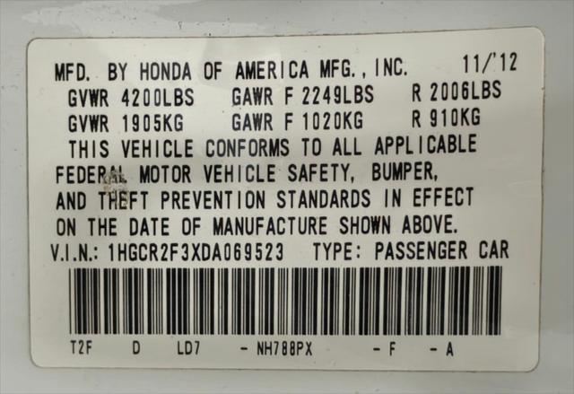 2013 Honda Accord LX